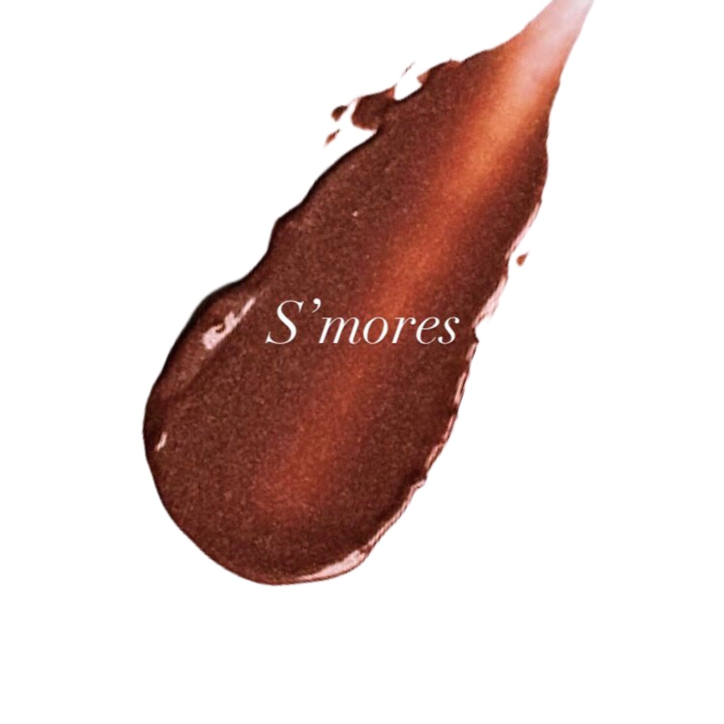 Vegan Lip gloss in "S'mores"